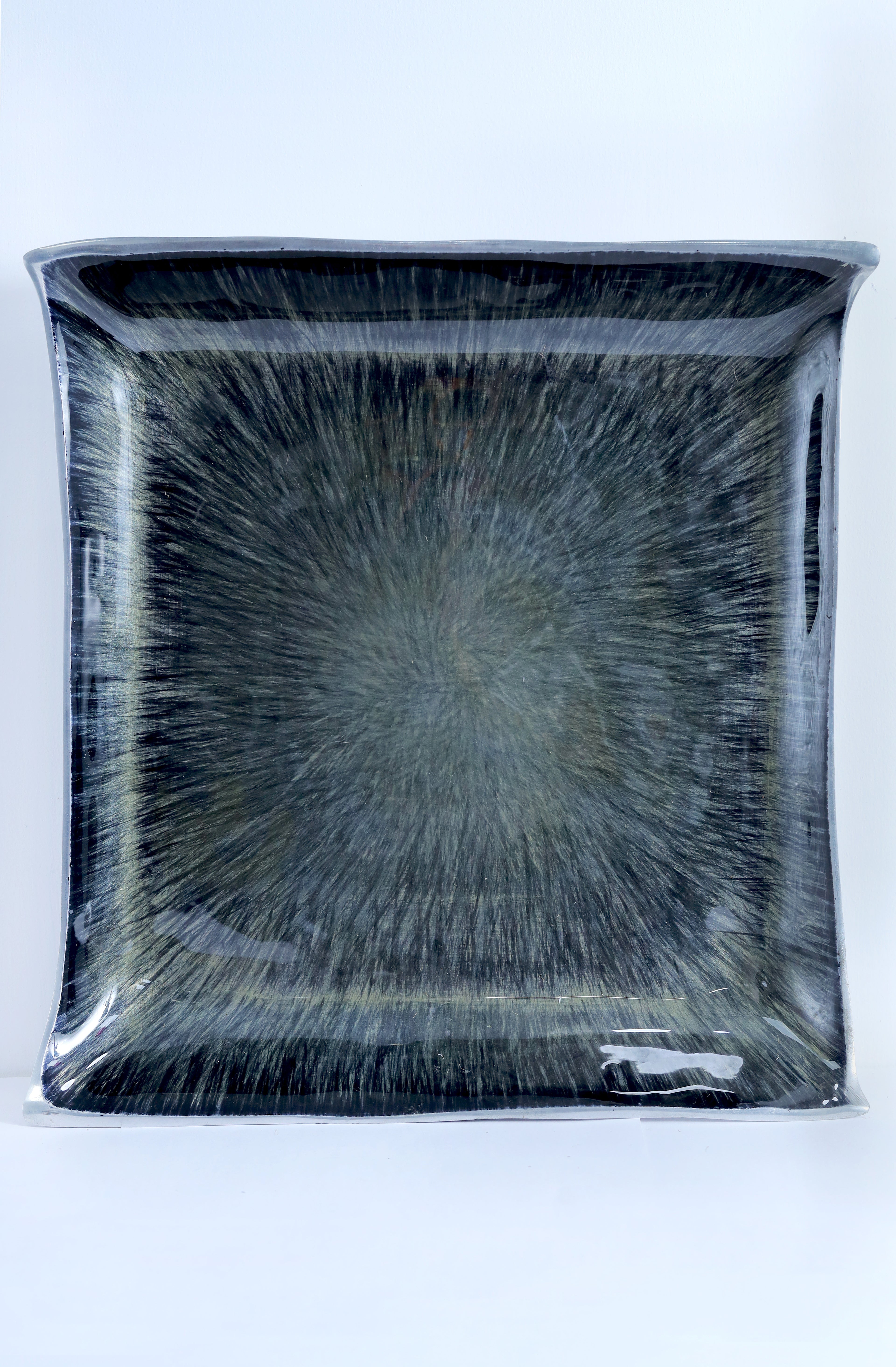 Olive Radiance Aluminium Metal Rust-Free Tray