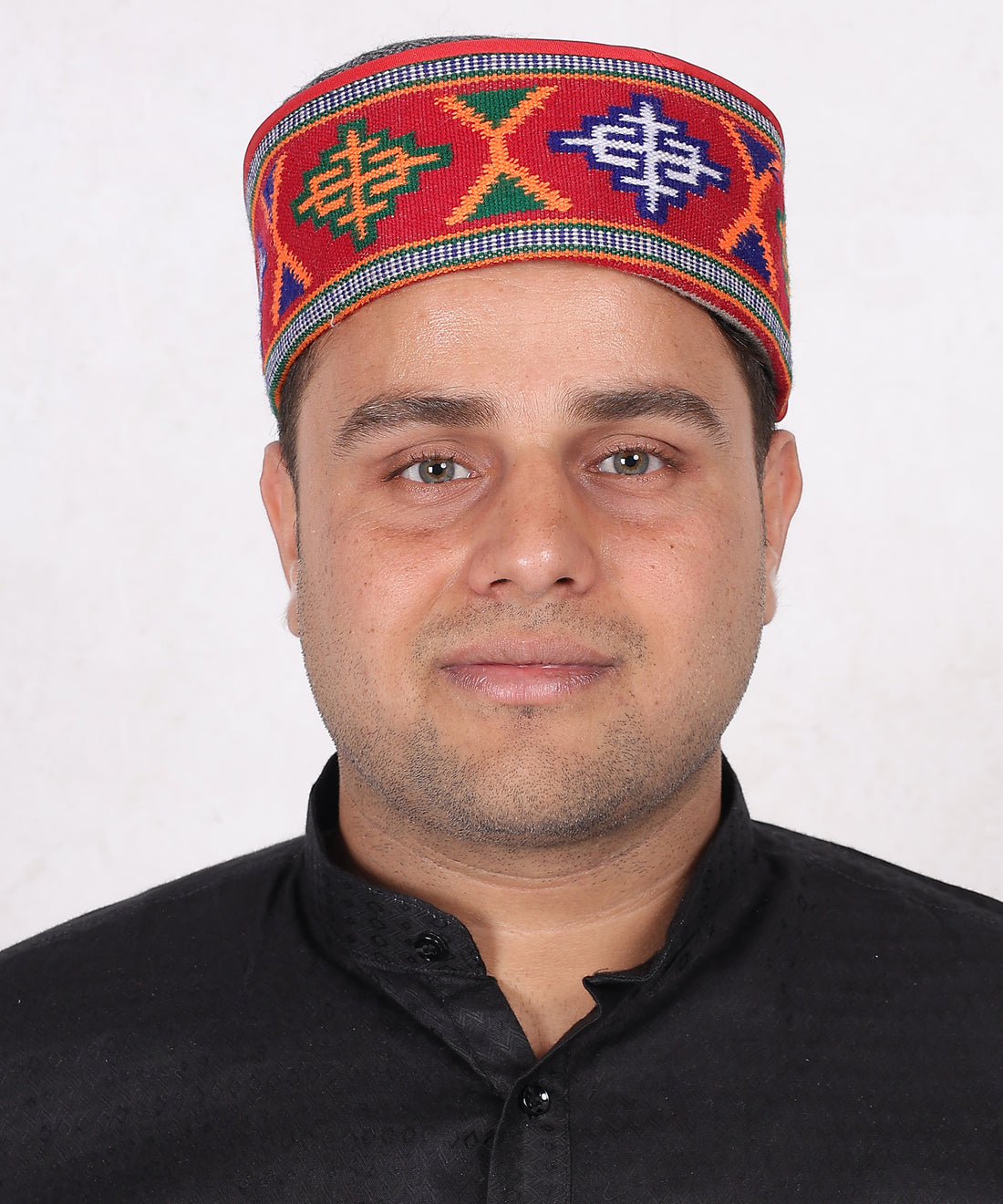 Traditional Himachali Wool Grey Cap – Kullu Kinnauri Pahadi Topi, Handcrafted in Wool