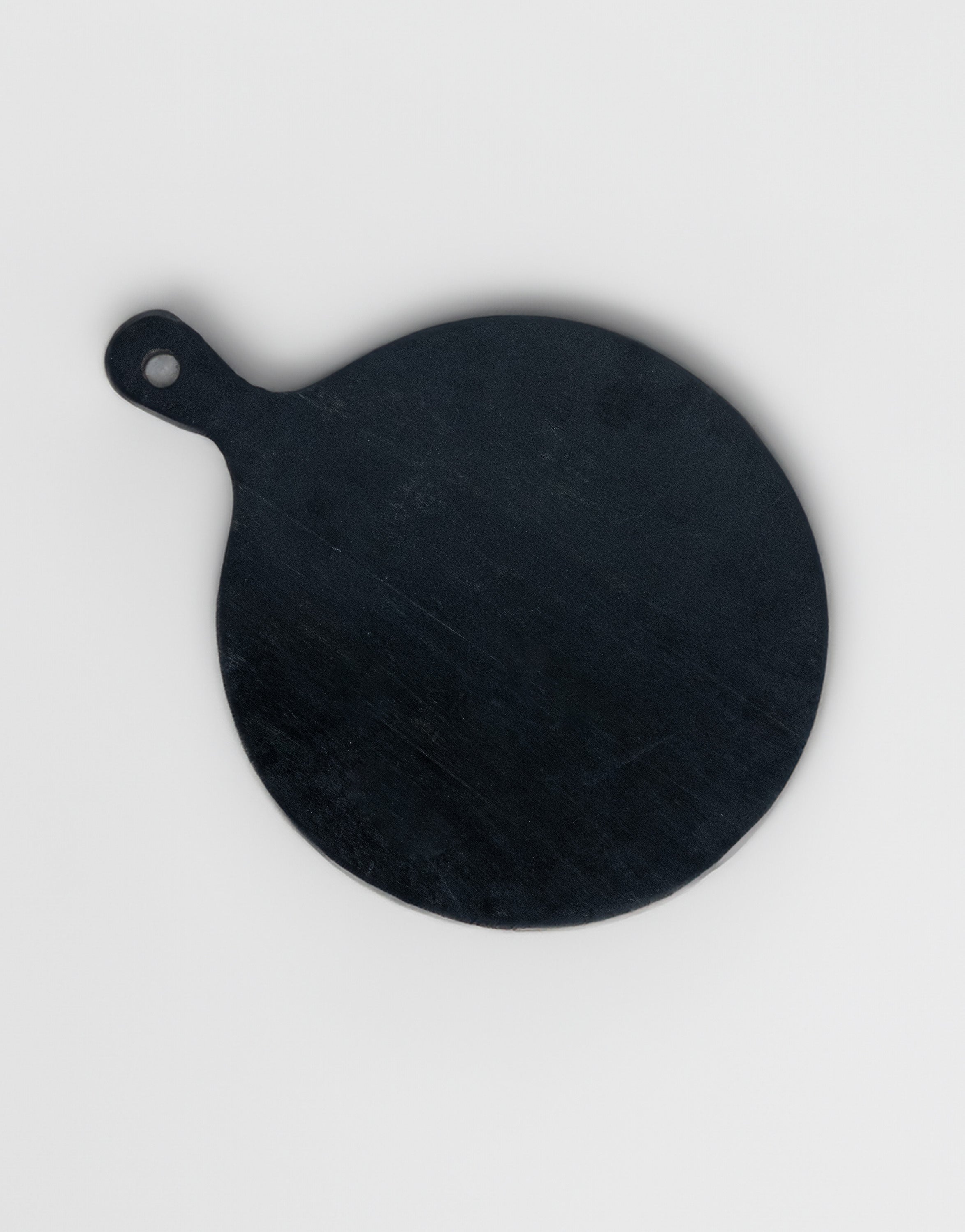 Elegant Black Wooden Pizza Tray