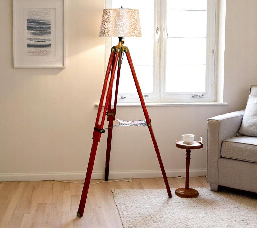 Vintage Illumina Floor Tripod Lamp