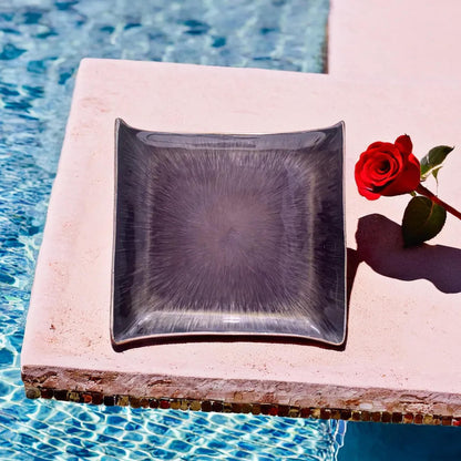 Olive Radiance Aluminium Metal Rust-Free Tray