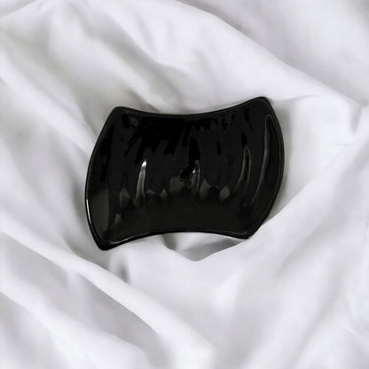 Chic and Modern Black Ceramic Bath Set of 3