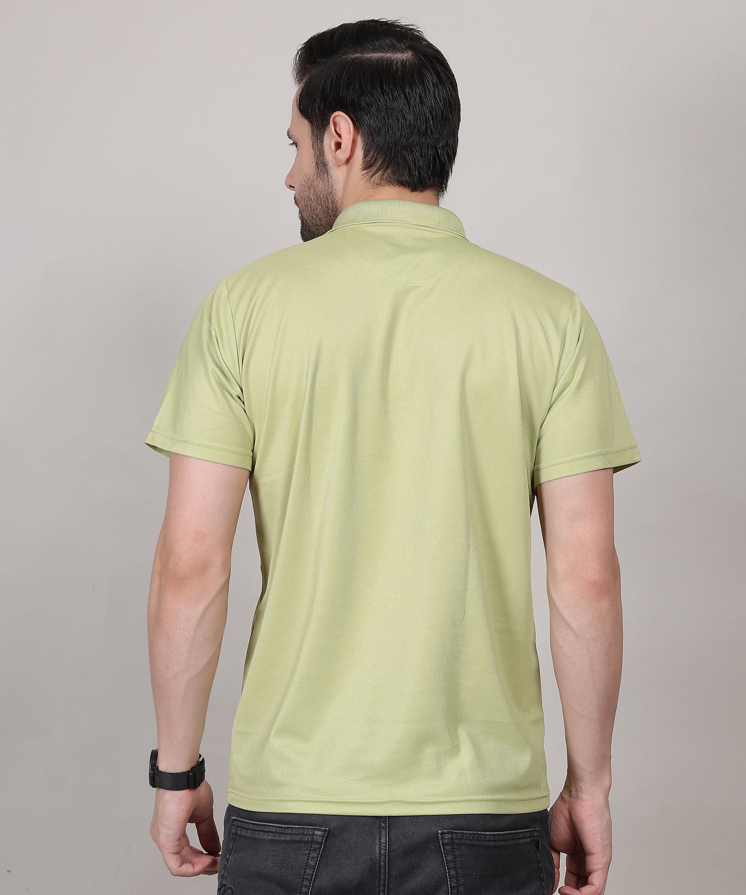 Men’s Pista Cotton Polo Tee – Classic Collar Neck, Everyday Comfort