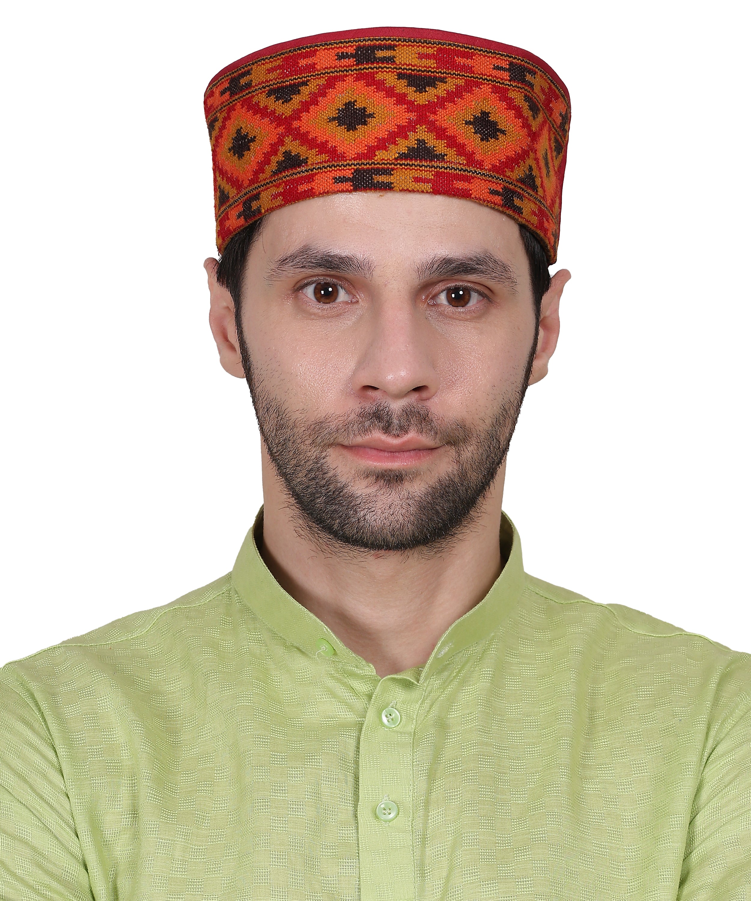 Pure Woollen Ivory Pahadi Topi – Authentic Kullu Kinnauri Himachali Cap for Every Occasion