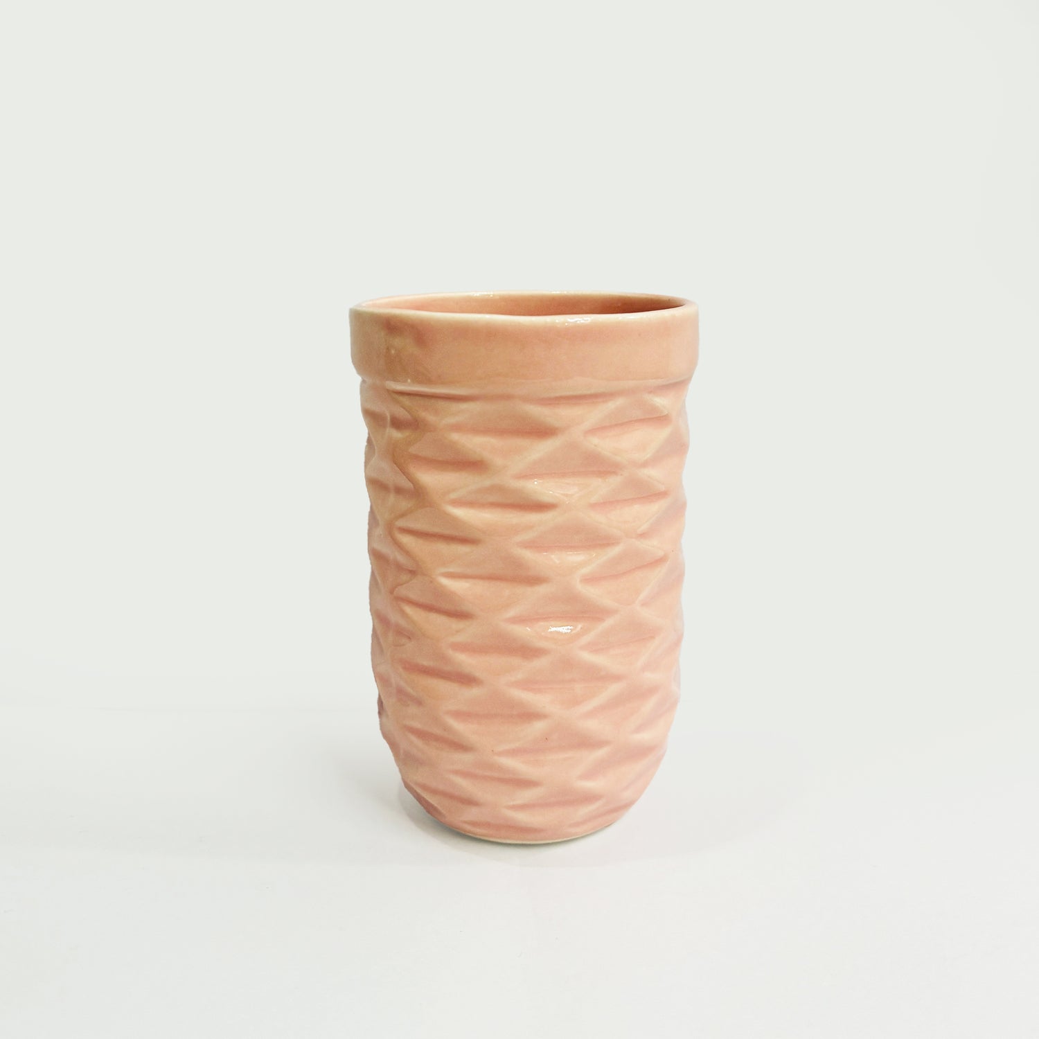 Stylish Pink Ceramic Multipurpose Toothbrush Holder Stand